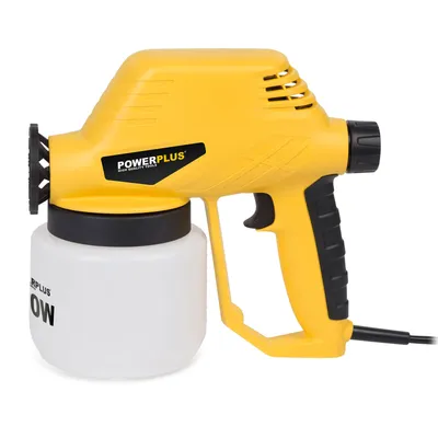 Produktbild von Powerplus Powx351 130w 800ml Elektrische Spritzpistole Silber One Size / EU Plug 220V Silber One Size