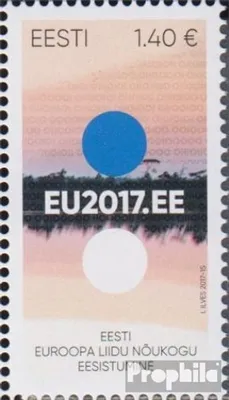 Produktbild von Briefmarken Estland 2017 Mi 892 (kompl.Ausg.) postfrisch Vorsitz