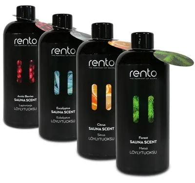 Produktbild von SET> Rento Saunaaufguss 4x 400 ml