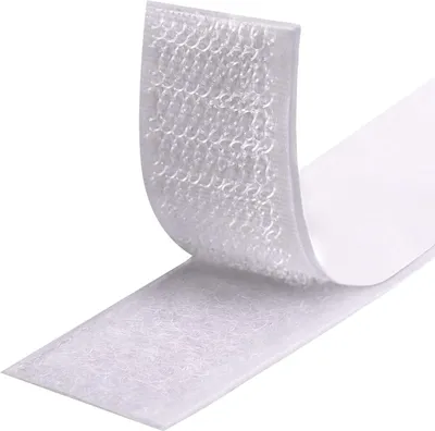 Produktbild von Samolepiaci suchý zips 5M Extra silný, obojstranné lepidlo so suchým zipsom 20 mm široké samolepiace (biele)