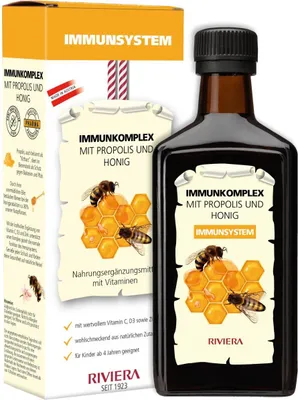 Obrázek produktu pro RIVIERA Imunitní komplex s propolisem a medem 250 ml