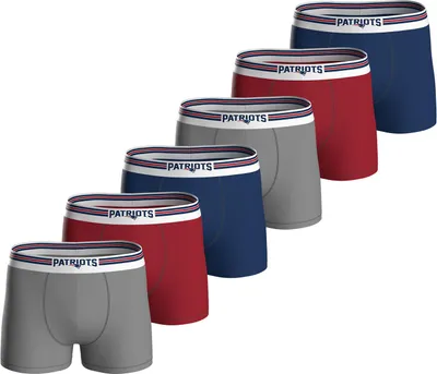 Produktbild von Huddle Herren Boxer Patriots 6-Pack nny-mgr-red - Größe M