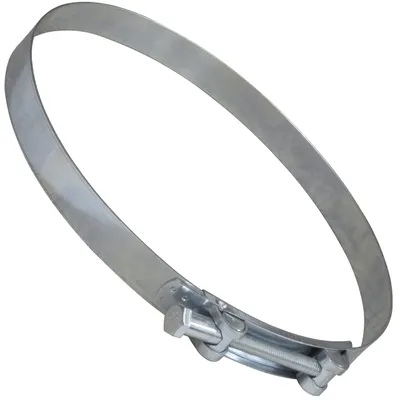 Produktbild von Schraubklemme mit Stiften – Verstellbare Klemme 188-200 mm – Stahl – Silberfarben
