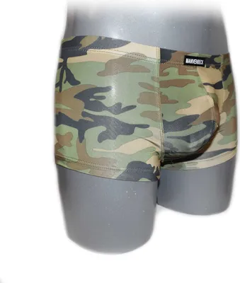 Produktbild von Mann Militärische Unterwäsche Schlanke Camouflage Boxershorts