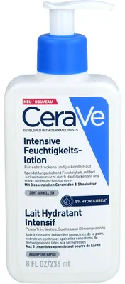 Produktbild von CeraVe Intensive Feuchtigkeitslotion für sehr trockene und juckende Haut, 236 ml Creme