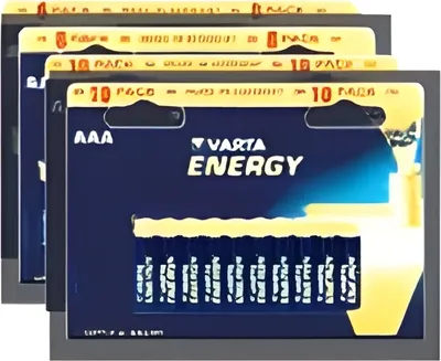 Zdjęcie produktu dla Varta 10x AAA 4103, Jednorazowa bateria, AAA, Alkaliczny, 1,5 V, 10 szt., Niebieski