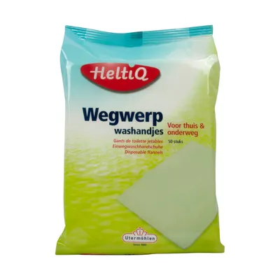 Produktbild von HeltiQ Einweg-Waschlappen