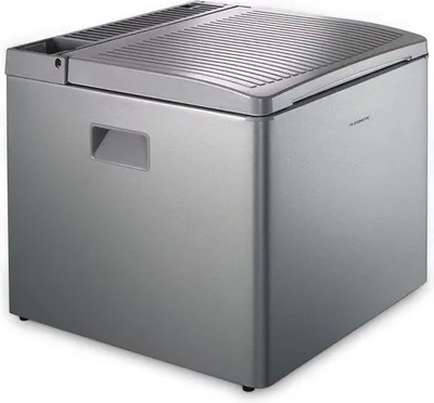 Produktbild von Elektrische Absorberende Koelbox met gas-aansluiting 50 mbar, 12 V und 230 V, 40 Liter, grau, tragbar