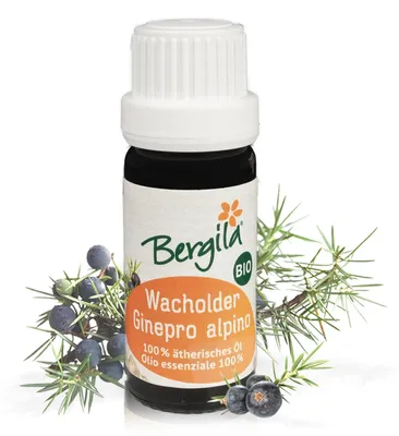 Produktbild von Wacholder-Alpin (juniperus nana) - ätherisches Öl bio 10 ml. - Bergila