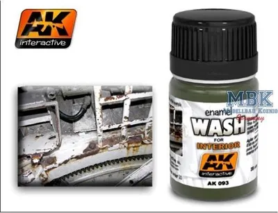 Produktbild von AK Interactive S.L. AK-093 Interior Wash