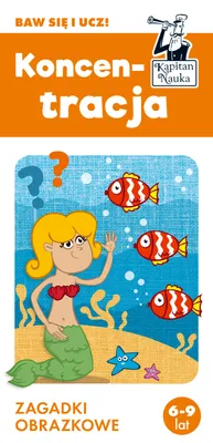 Obrázek produktu pro Zagadki obrazkowe Koncentracja Kapitan Nauka wyd. 4