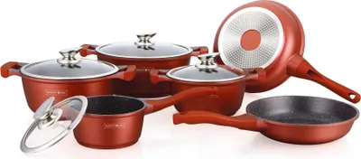 Produktbild von Royalty Line Küchenset 10-teilig, rot