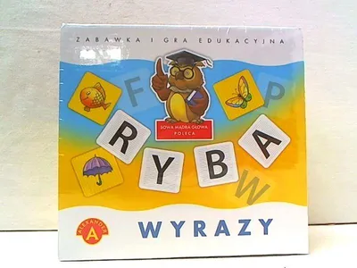 Produktbild von ALEXANDER Gra Wyrazy ALEX: Edukacyjna gra słowna