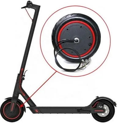 Produktbild von Vorderrad mit 36V Motor 350W für Xiaomi M365/PRO/PRO 2/1S/Essential