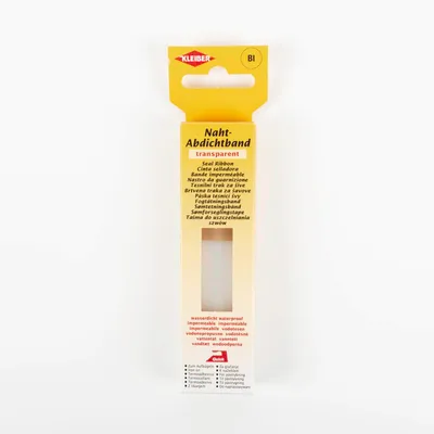 Zdjęcie produktu dla KLEIBER 48152 KLEIBER Naht-Abdichtband, przezroczysty, 25 mm x 5,0 m