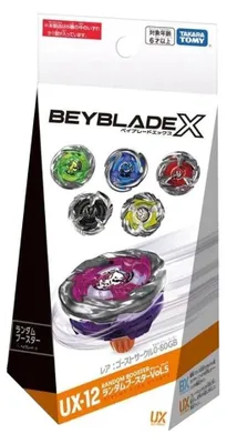 Zdjęcie produktu dla Takara Tomy BeyBlade X Random Booster, tom 5, UX-12