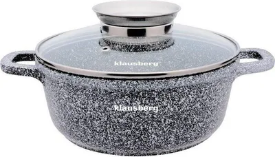 Obrázok produktu pre Mramorovaný hrniec 4,5 l 24 cm KLAUSBERG KB-7522