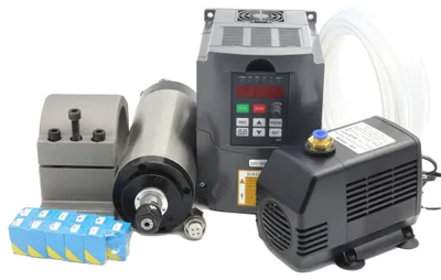 Produktbild von Spindelmotor, ER16-Kompatibilität, Wasserkühlsystem, Komplettset, 220V