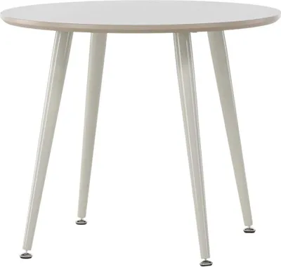 Imagen del producto de Mesa para habitación infantil FURNLUX, modelo Plaza, color beige. Dimensiones: 60 x 60 x 50 cm. Color principal: beige