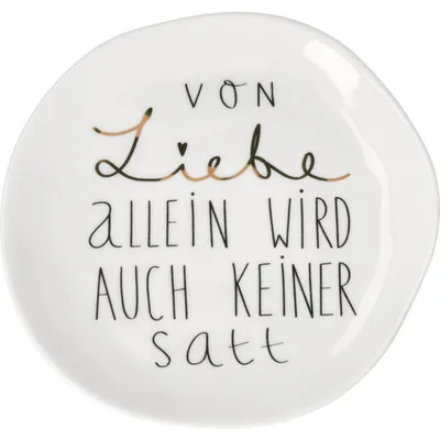 Produktbild von Räder Design Teller Klein Von Liebe Allein (14 cm)