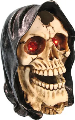 Produktbild von Aquariumdekoration Totenkopf mit Tuch 15 x 11 x 16 cm
