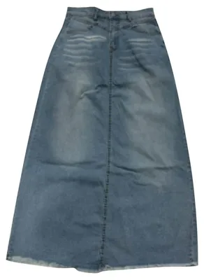 Produktbild von A-Linien-Maxirock aus Denim für Damen