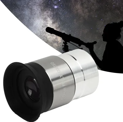 Immagine prodotto di Oculare da 1,25 pollici per telescopio astronomico, vetro ottico, lunghezza focale 20 mm, astronomia per la Luna