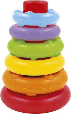 Produktbild von Besttoy - Stapelturm und Formensortierer