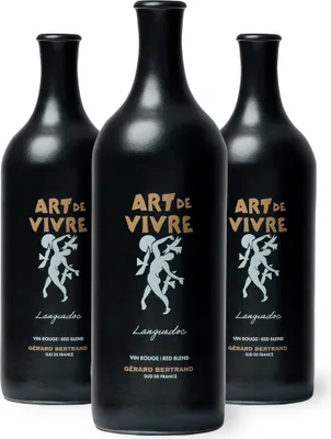 Image de Art de Vivre vin rouge languedoc 2022 Lot 3 Bouteilles 75cl