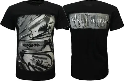 Obrázok produktu pre Tričko s motívom albumu Carcass Chirurgenstahl – XL