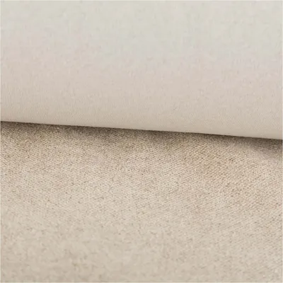 Produktbild von Möbelstoff Boucle Meterware Polsterstoff Fleckschutz beige 1,45m