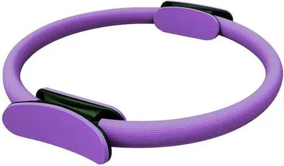 Immagine prodotto di Fitness Ring - Allenamento a casa - Attrezzo per le gambe in gomma resistente - Impugnature antiscivolo - Allenamento ottimale per muscoli di braccia, gambe e schiena