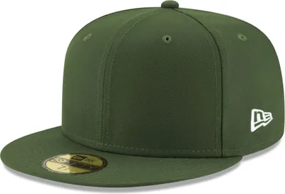 Produktbild von New Era 59Fifty Fitted Kinder Cap - ESSENTIAL oliv - 6 3/8