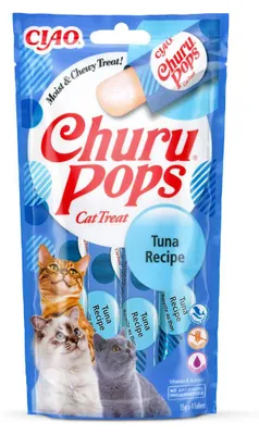 Image de INABA Churu Pops Thon - Friandises pour chats - 4x15g