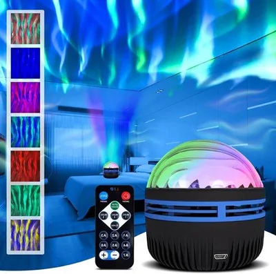 Image de Projecteur LED « ciel étoilé » avec télécommande - Décoration de chambre à coucher