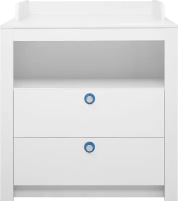 Produktbild von Wickelkommode - Weiß - B 97 cm - 2 Schubladen