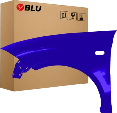 Obrázek produktu pro BLU Blatník náhrada pro Seat Altea 5P1 LS5S Levý Modrá BlauImperial | 2004-2015 | Přední | Lakovaný | Připravený k montáži