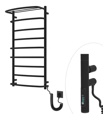 Obrázok produktu pre ELNA kúpeľňový radiátor elektrický nízkouhlíková oceľ 194W 101x53 cm s termostatom