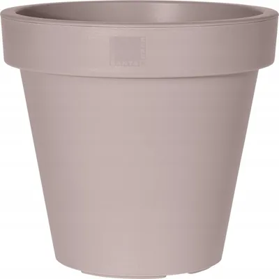 Immagine prodotto di Grande vaso da fiori rotondo, beige, Ø 80 cm, resistente alle intemperie