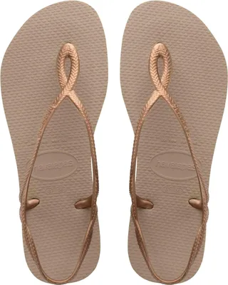 Produktbild von Havaianas Luna  Sandalen Plat - Rosé-goud - Maat 35/36