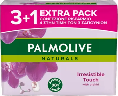 Zdjęcie produktu dla Mydło w kostce PALMOLIVE ORCHID 3+1