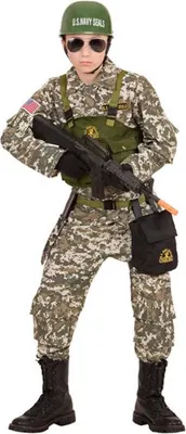 Produktbild von Navy Soldaten Kostüm für Kinder