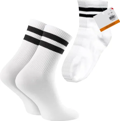 Produktbild von Baumwollsocken 3 Paar 39-44 Damensocken Herrensocken Unisex Weiß