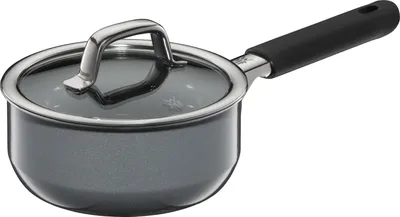 Produktbild von WMF Fusiontec Mineral 515285290, Rund, Platin, Stahl, Schwarz, Keramik, Gas, Halogen, Induktion, Versiegelte Platte, 250 °C