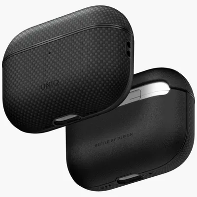 Image de Étui Uniq Keva Prime pour AirPods Pro 3e génération, noir