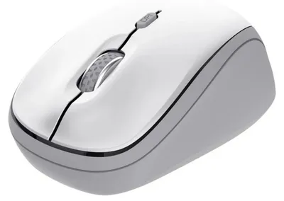Obrázok produktu pre Trust Yvi+, Všestranný, Optický, RF Wireless + Bluetooth, 1600 DPI, Biela