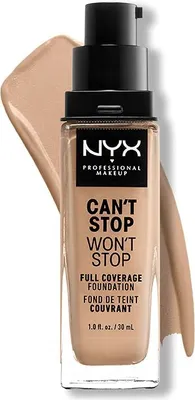 Produktbild von NYX PMU 800897157265, Flasche, Flüssigkeit, MEDIUM OLIVE, Matte, e0c0ba, Nude beige with neutral undertone