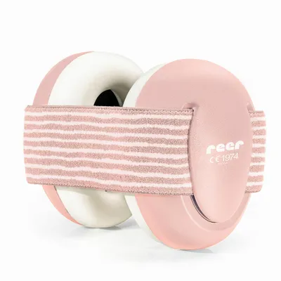 Immagine prodotto di reer SilentGuard Baby Kapselgehörschutz, Gehörschutz, Ohrenschutz, Lärmschutz, Rosa, 53074