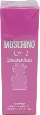 Zdjęcie produktu dla Moschino Toy 2 Bubble Gum, Żel pod prysznic, 200 ml, Dorośli, Kobiety, Ciało, Skóra uniwersalna