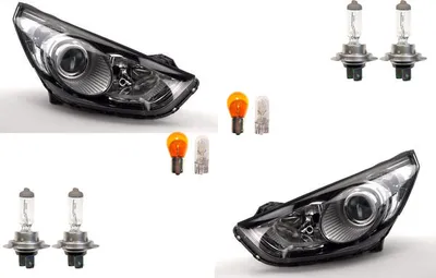 Produktbild von Johns, Scheinwerfer Halogen passend für Hyundai iX35 01/10-09/13 Leuchtmittel Set Li Re 921012Y000 921022Y000